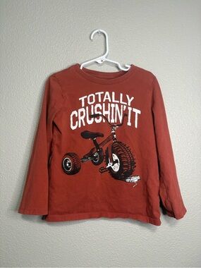 The Children’s Place Boys 5T Totally Crushin It Monster Truck Tee Shirt EUC